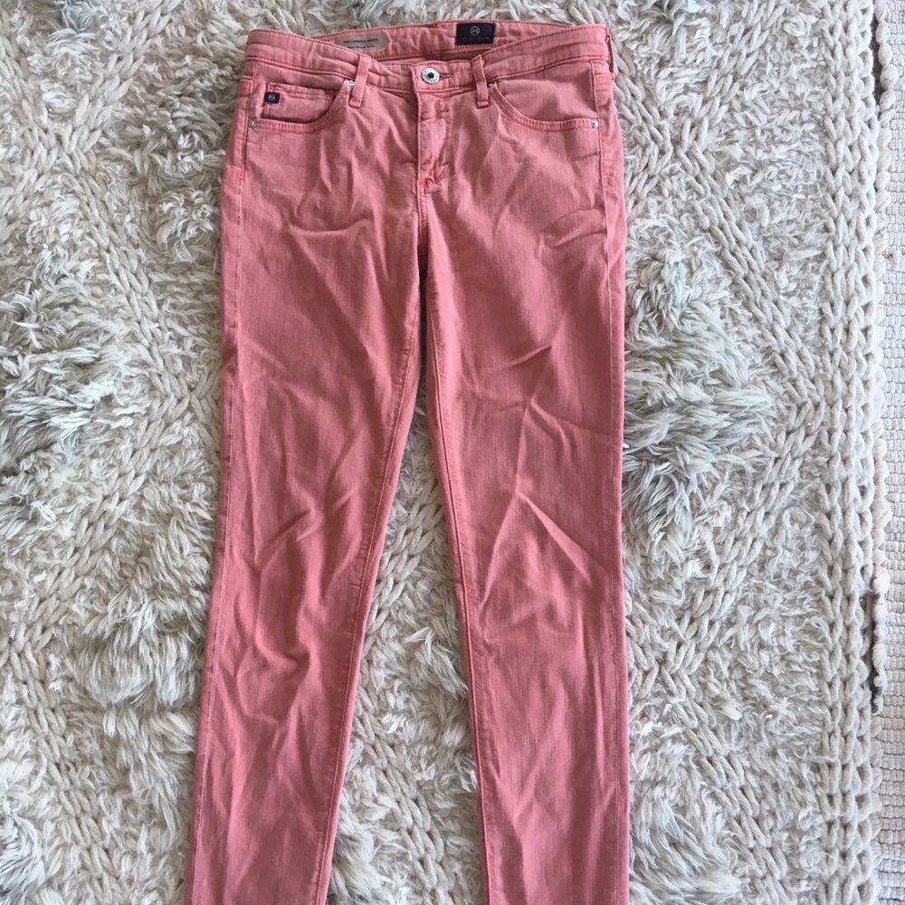 Adriano Goldschmied Jeans, Like New Salmon Color